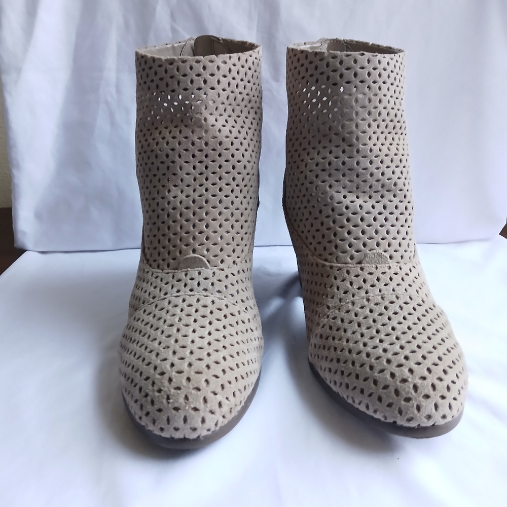 Aerosoles Comfort Mule Ankle Boots Size 10